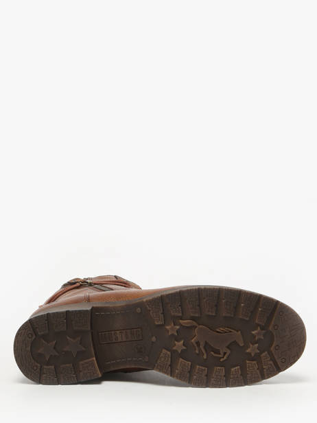 Enkellaarsjes Mustang Bruin women M0052001 ander zicht 4